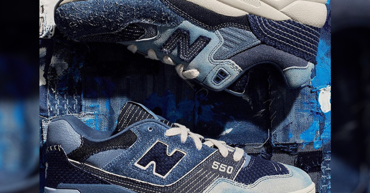 New Balance pays tribute to Japanese textile craftsmanship with the "Boro Pack" collection